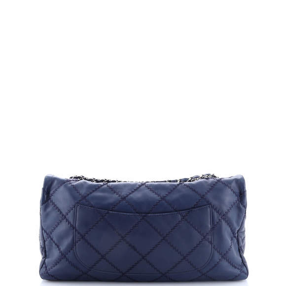 Chanel Large Ultimate Stitch Flap Bag Quilted Lambskin - Picture 3 of 7